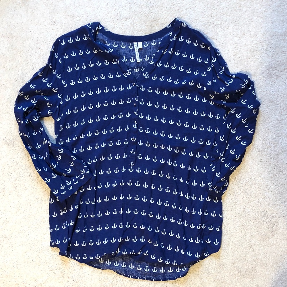 Anchor blouse